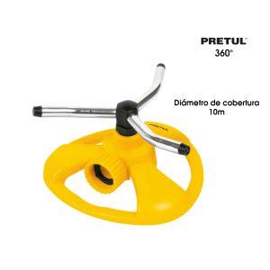 ASPERSOR DE RIEGO 3 BRAZOS ALUMINIO