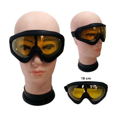 LENTES PROTECTORES P/MOTORISTA AMARILLO 56-YELLOW