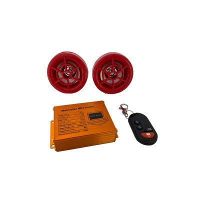BOCINA BLUETOOTH Y ALARMA 2.5 PLG MP3 P/MOTO SD/USB GL-358