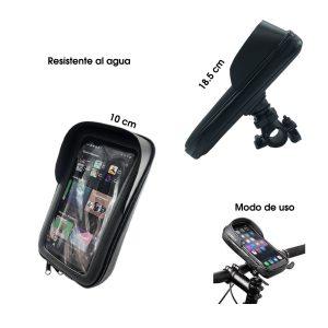 PORTACELULAR P/MOTO O BICICLETA RESISTENTE AL AGUA 231903