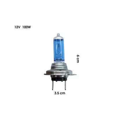 BOMBILLO HALOGENO H7-12V-100W AZUL H7-B PX26D