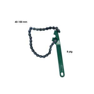 LLAVE SACAFILTRO CADENA 8 PLG 40-100MM HQ9408-S