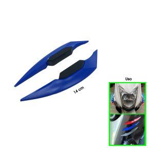 ROMPEVIENTOS P/MOTO AZUL 14 CM HQ971313-ROYAL