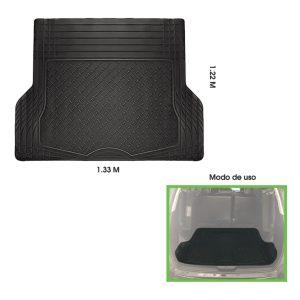 ALFOMBRA P/BAUL NEGRA HULE 1.33X1.22CM 2331003BL