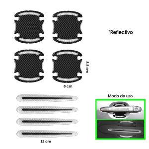STICKER DECORATIVO P/MANECILLA SILVER REFLECTIVO HQ2340717S