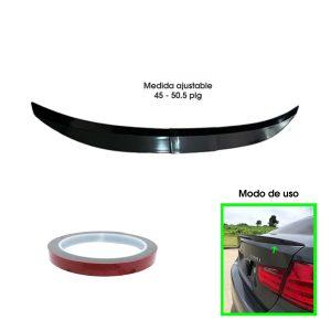 SPOILER UNIVERSAL P/BAUL NEGRO BRILLANTE 45-50.5 PULG HQ2342706