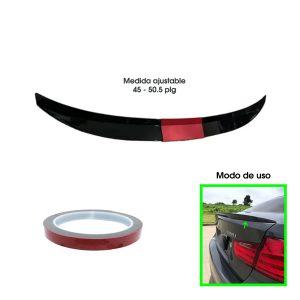 SPOILER P/BAUL NEGRO BRILLANTE-ROJO 45-50.5 PULG HQ2342710