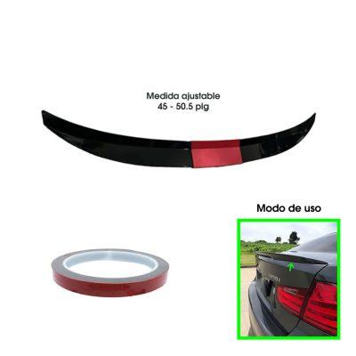 SPOILER P/BAUL NEGRO BRILLANTE-ROJO 45-50.5 PULG HQ2342710