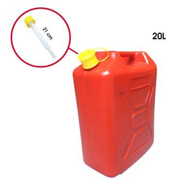 TANQUE P/GASOLINA 20 LITROS HQ2352605 HPDE PLASTICO