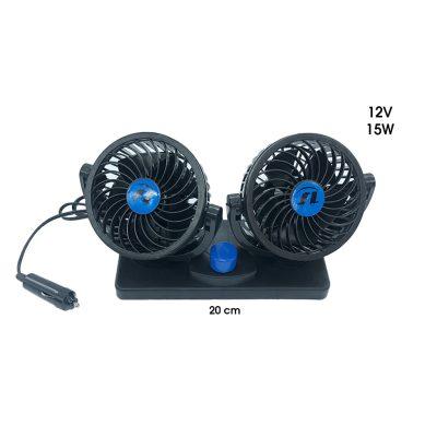 VENTILADOR DOBLE 4X2 PULGADAS 15 WATTS HQ-SL318