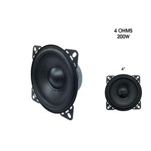 BOCINA  4 PLG 4 OHMS 100MM 80W/200W MAX D407