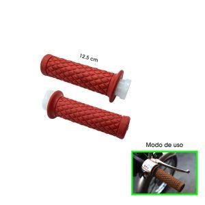 MANUBRIO P/MOTO HULE ROJO SY-MTSBT0099-RED