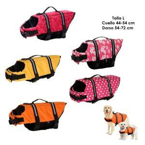 CHALECO SALVAVIDAS P/MASCOTA TALLA L 10  A 20 LB  ZA-14C