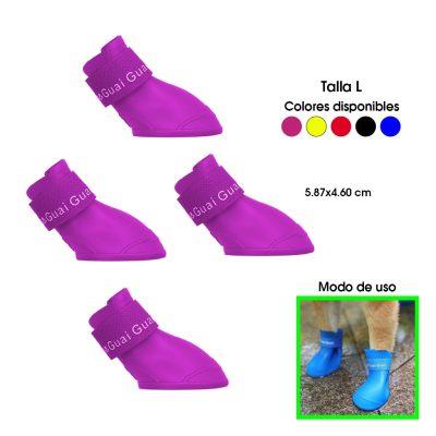 ZAPATOS PLASTICO P/MASCOTA TALLA LARGE 0528A-3