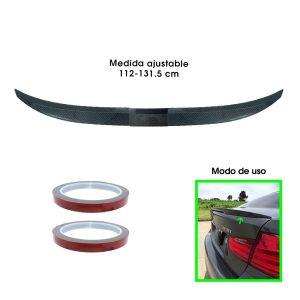 SPOILER TRASERO P/CARRO 3 PCS CARBON  SY-WY0056C