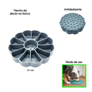 PLATO P/MASCOTA  ANTI ANSIEDAD 21CM DAN-09-5