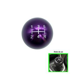 PERILLA  P/PALANCA CAMBIOS PURPURA  ALUMINIO REDONDA SY-PDT0251A