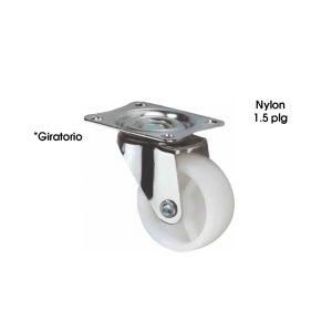 RODO GIRATORIO BLANCO 1.50 PLG (38MM) NYLON