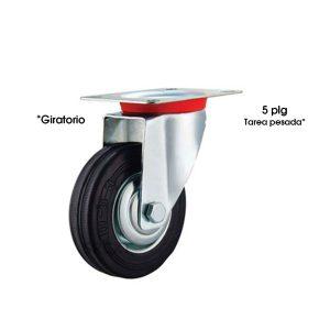 RODO PLATAFORMA GIRATORIA HEAVY DUTY DE 5"