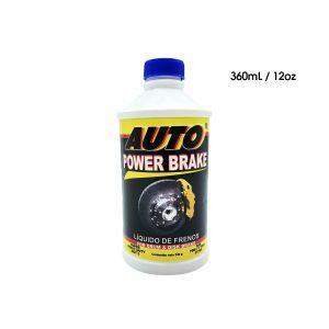 LIQUIDO P/FRENOS AUTO DOT3 360 ML/12 OZ.