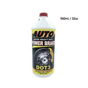 LIQUIDO P/FRENOS AUTO DOT3 960 ML/32 OZ.