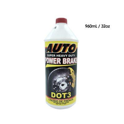LIQUIDO P/FRENOS AUTO DOT3 960 ML/32 OZ.