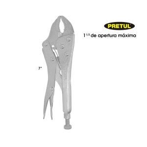 VICE GRIP 7 PLG MORDAZA CURVA PRETUL 1 1/2 MAX