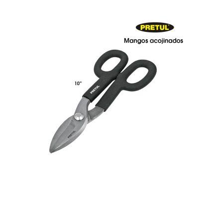 TIJERA P/CORTAR LAMINA 10 PLG PRETUL