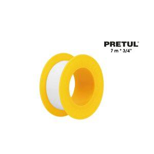 CINTA DE TEFLON 3/4 7 MTS PRETUL