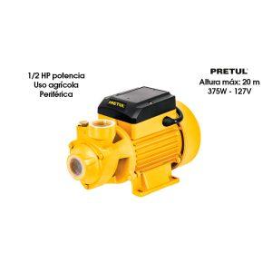 BOMBA DE AGUA PERIFERICA 1/2 HP PRETUL