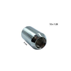TUERCA CROMADA HEX20MM L300 M12X1.25