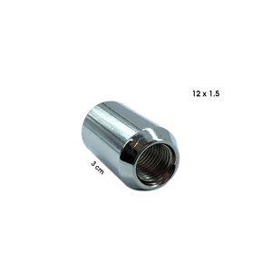 TUERCA CROMADA HEX20MM L300 M12X1.50