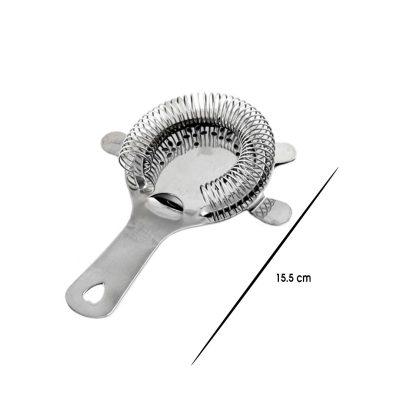 COLADOR DE BAR ACERO INOX 16X9CM
