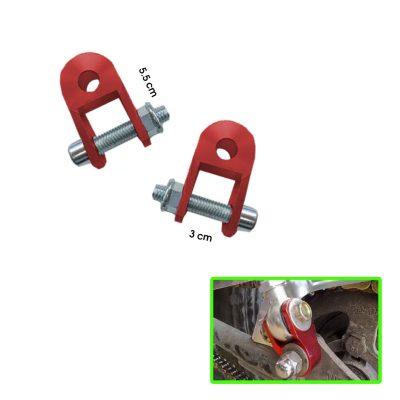 EXTENSION DE SUSPENSION  P/MOTO ROJO