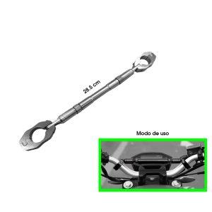 BARRA  ESTABILIZADORA MANUBRIO MOTOR SILVER