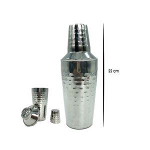 MEZCLADOR SHAKER P/BEBIDAS 550ML ACERO INOX MH-133/H ACR50