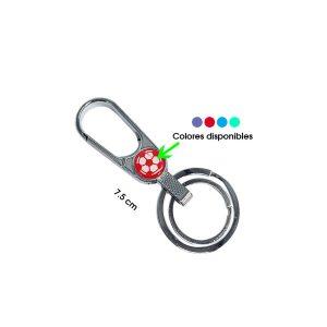 LLAVERO MOSQUETON 7.5CM  ARGOLLA 3F-0943
