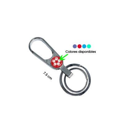 LLAVERO MOSQUETON 7.5CM  ARGOLLA 3F-0943