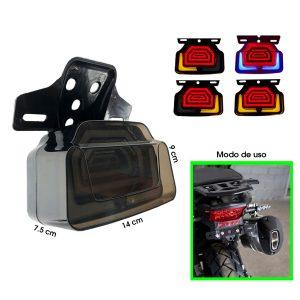 LAMPARA P/MOTO LED STOP Y PIDEAS AZUL ROJA AMBAR