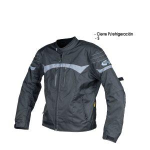 CHUMPA PROTECTORA P/MOTORISTA S NEGRO/GRIS  ITALIKA