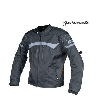 CHUMPA PROTECTORA P/MOTORISTA S NEGRO/GRIS  ITALIKA