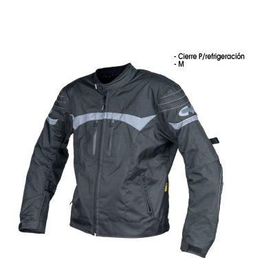 CHUMPA PROTECTORA P/MOTORISTA M NEGRO/GRIS  ITALIKA