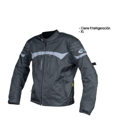 CHUMPA PROTECTORA P/MOTORISTA XL NEGRO/GRIS ITALIKA