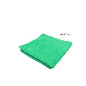 PAÑO LIMPIADOR DE MICROFIBRA 40X40 VERDE