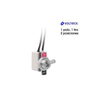 SWITCH TOGGLE 6AMP 125 V. C/ALAMBRE