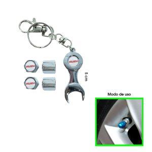 TAPONES P/VALVULAS Y LLAVERO ISUZU