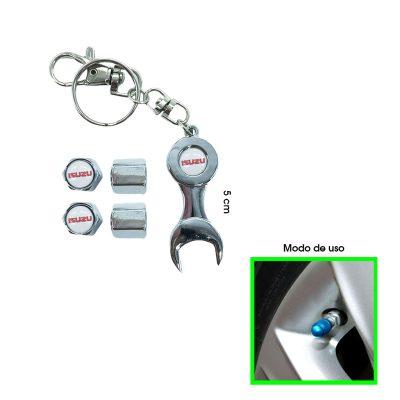 TAPONES P/VALVULAS Y LLAVERO ISUZU