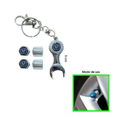 TAPONES P/VALVULAS Y LLAVERO CHANG AN