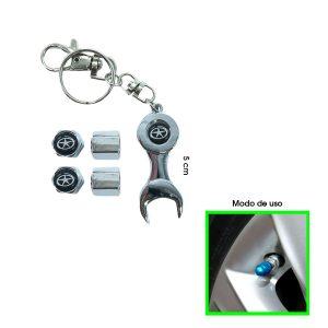 TAPONES P/VALVULAS Y LLAVERO JAC