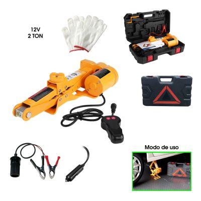 TRICKET ELECTRICO 12V  2 TON CAJA PLASTICA
